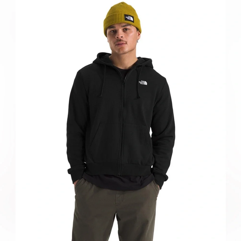 The North Face Men's Evolution Full-Zip Logo Hoodie ✨ Duck Green Size Large - Picture 9 of 16